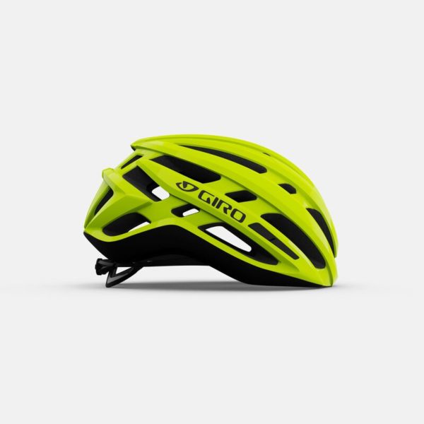 giro agilis mips road helmet highlight yellow right