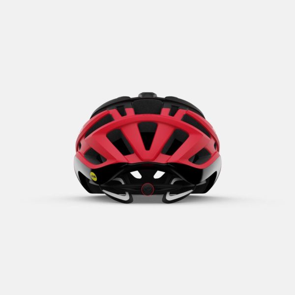 giro agilis mips road helmet matte black bright red back
