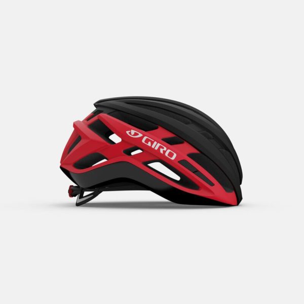 giro agilis mips road helmet matte black bright red right