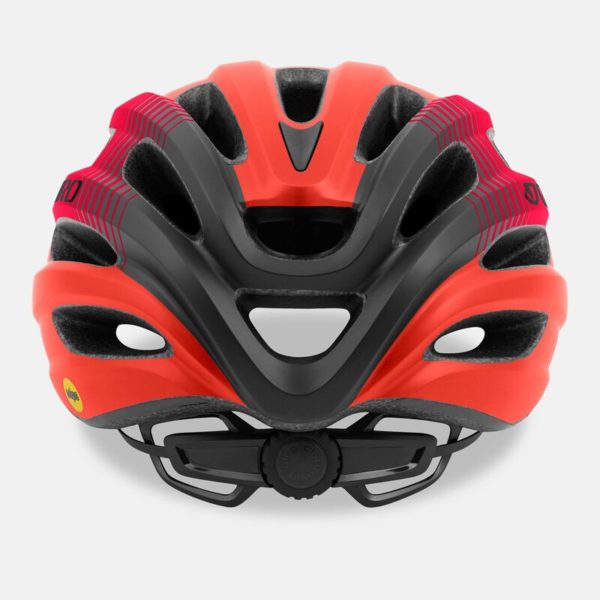 giro isode mips recreational helmet matte red black back